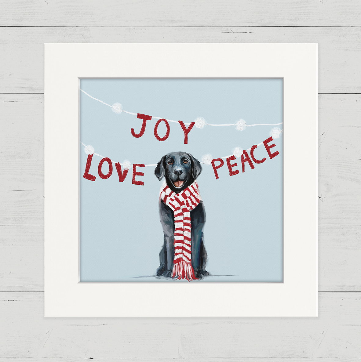 Joy Love Peace Happy Square