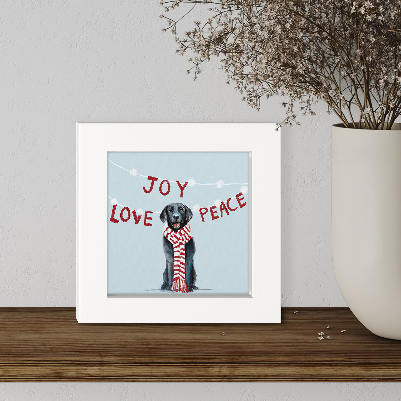Joy Love Peace Happy Square