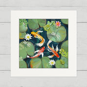 Koi Pond Happy Square