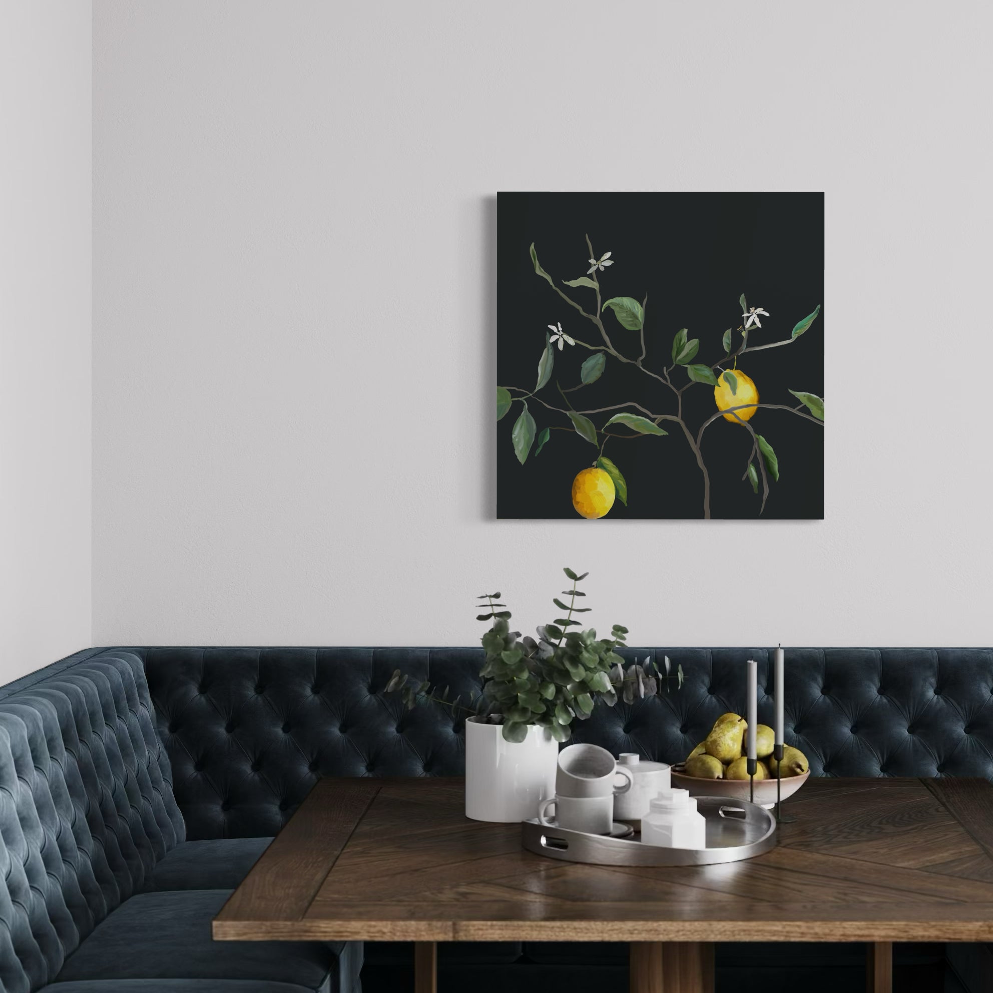 Lemon Tree Canvas Wrap
