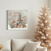 Let It Snow Canvas Wrap