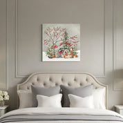 Let It Snow Canvas Wrap