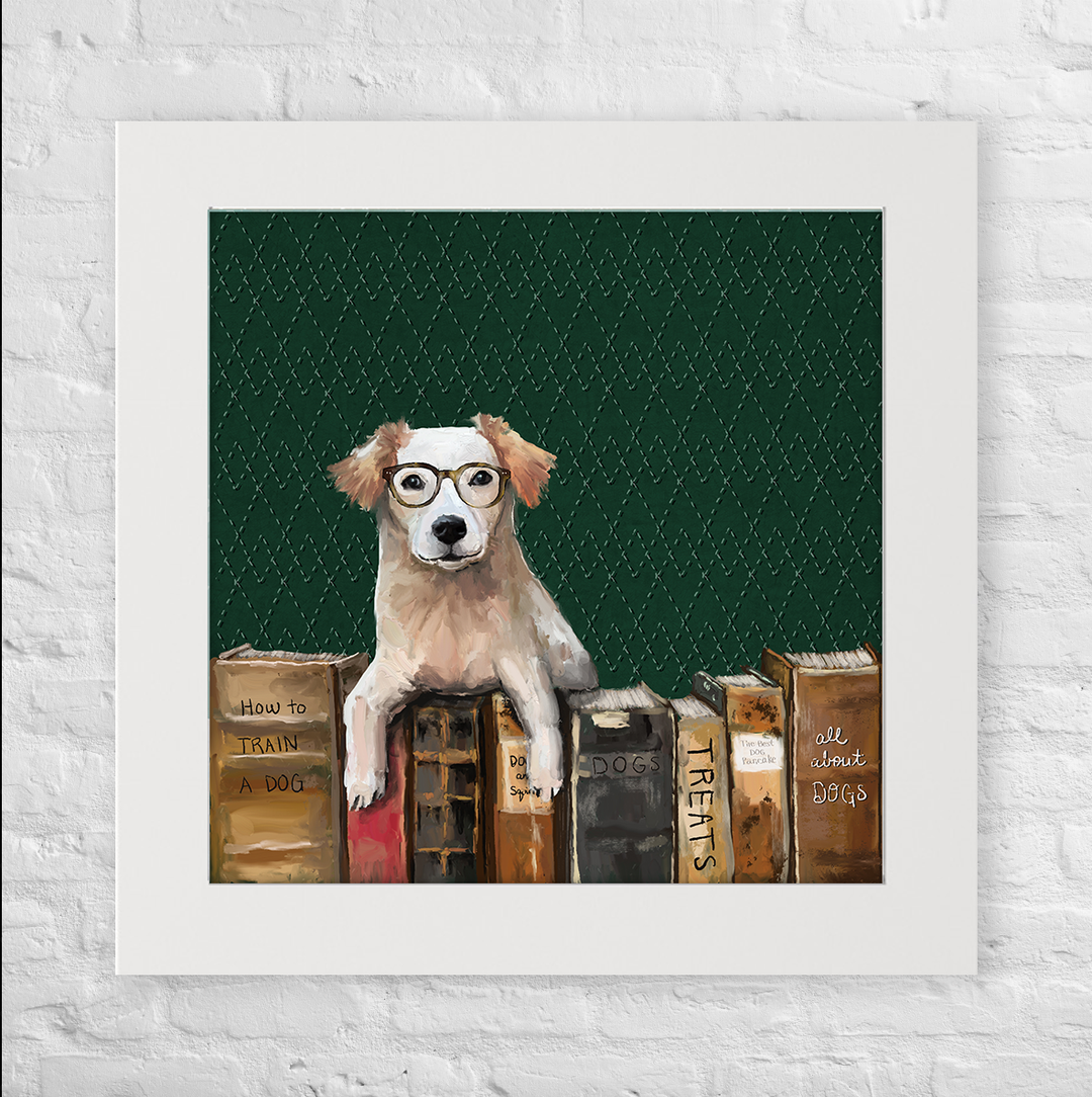 Library for Dogs Happy Square™