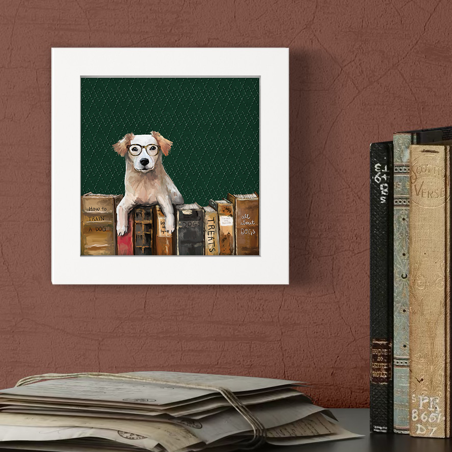Library for Dogs Happy Square™