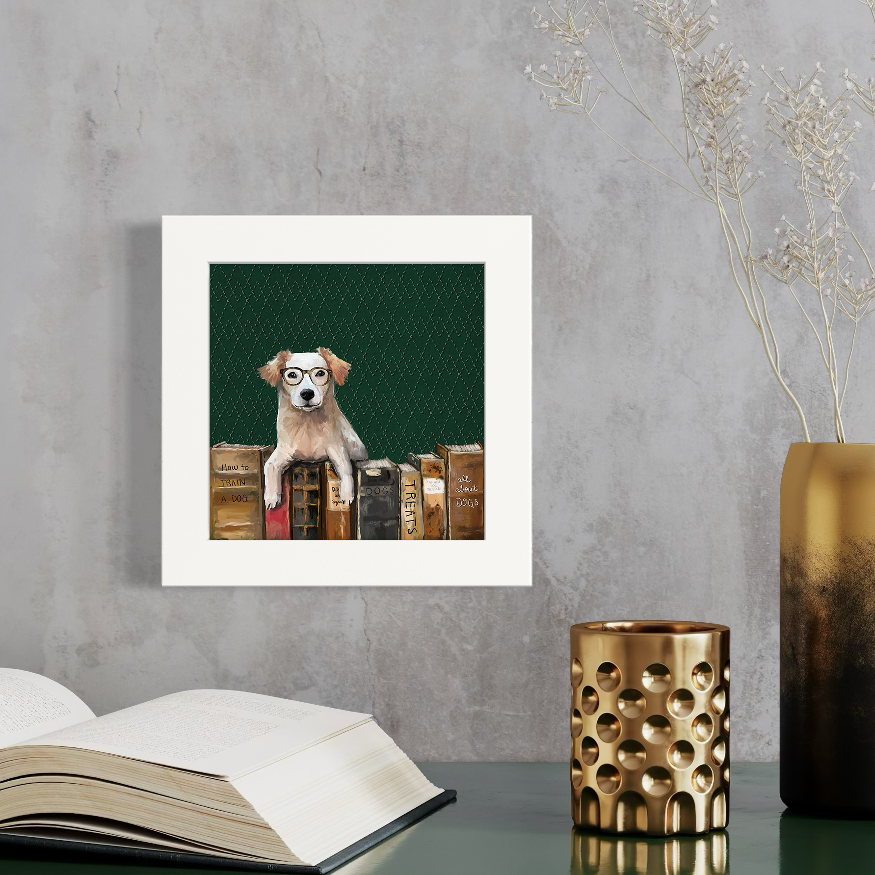Library for Dogs Happy Square™
