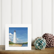 Lynde Point Lighthouse Happy Square