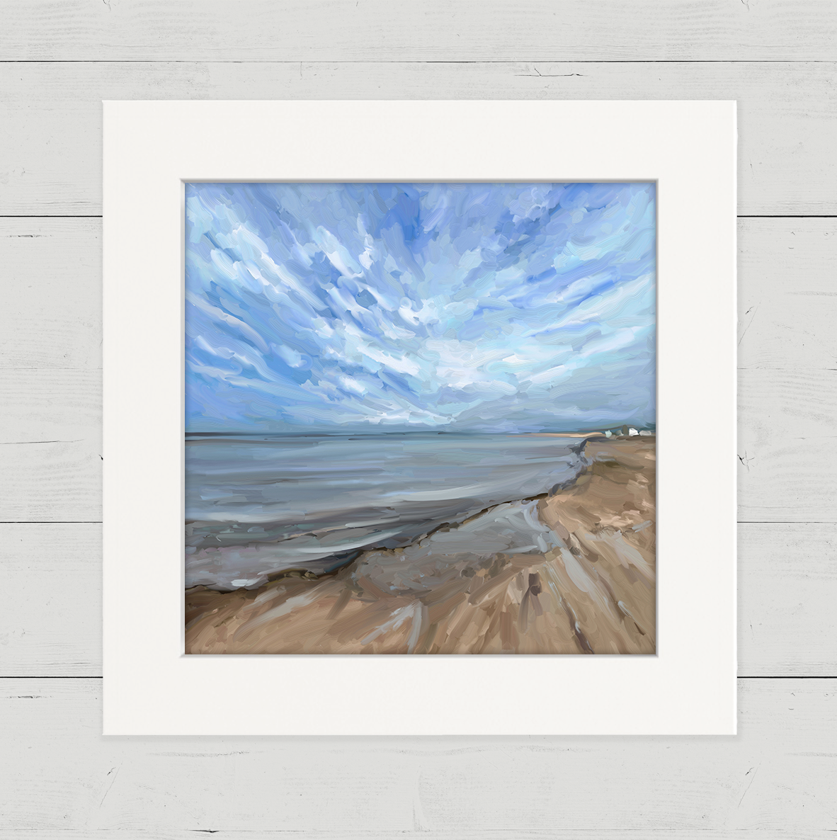 New England High Tide Happy Square