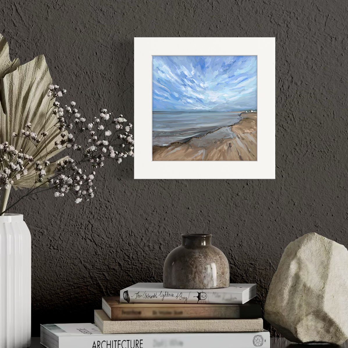 New England High Tide Happy Square