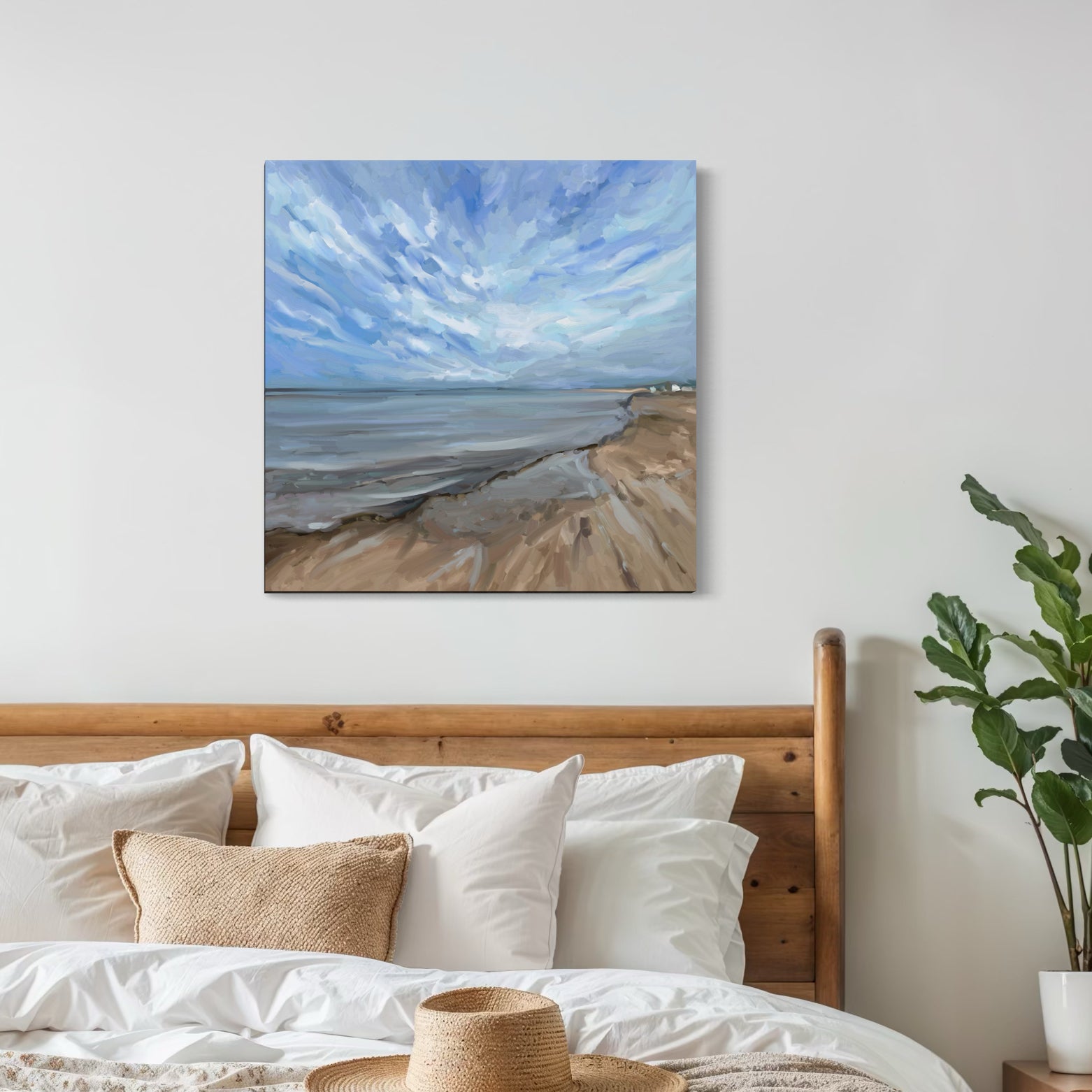 New England High Tide Canvas Wrap
