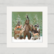 New Woodland Bunch Happy Square™
