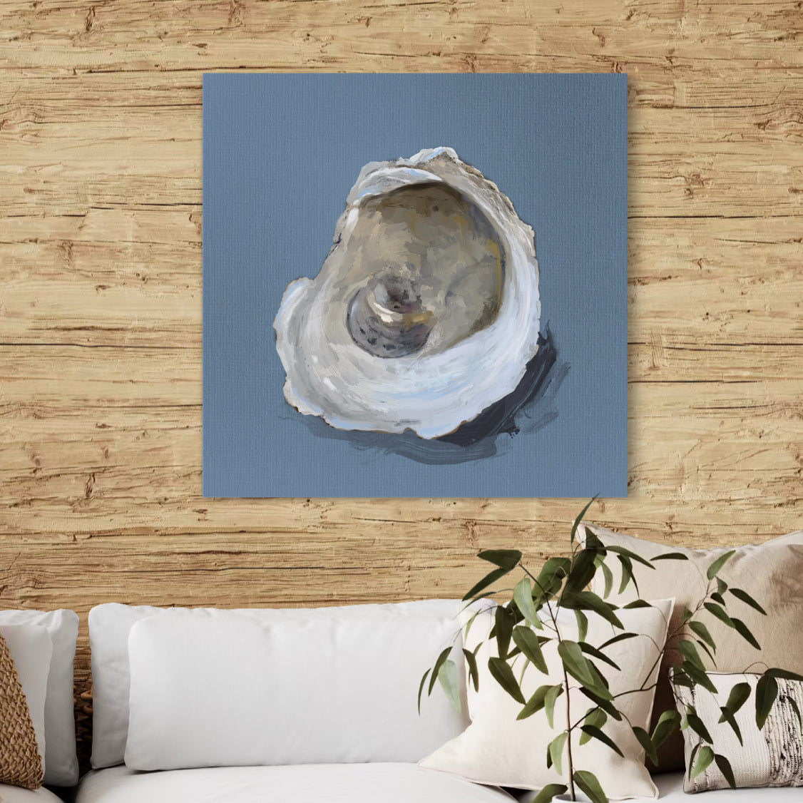 Oyster Study 2 Canvas Wrap
