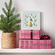Partridge in a Pear Tree Happy Square