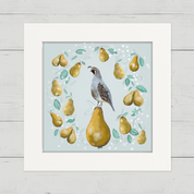 Partridge in a Pear Tree Happy Square