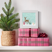 Peaceful Fawn Happy Square