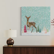 Peaceful Fawn Canvas Wrap