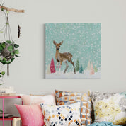 Peaceful Fawn Canvas Wrap