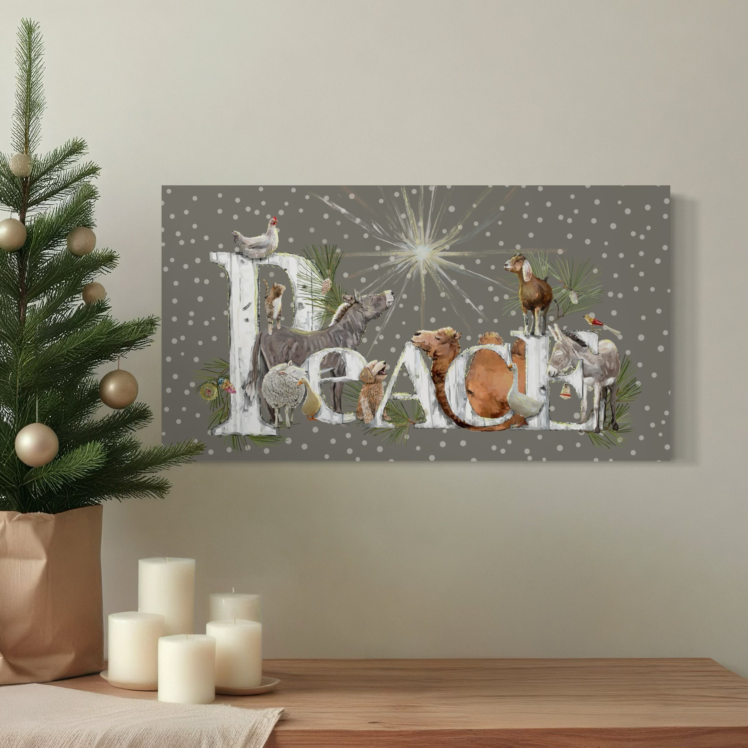 Peace Canvas Wrap