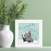 Peace on Earth Badger Happy Square