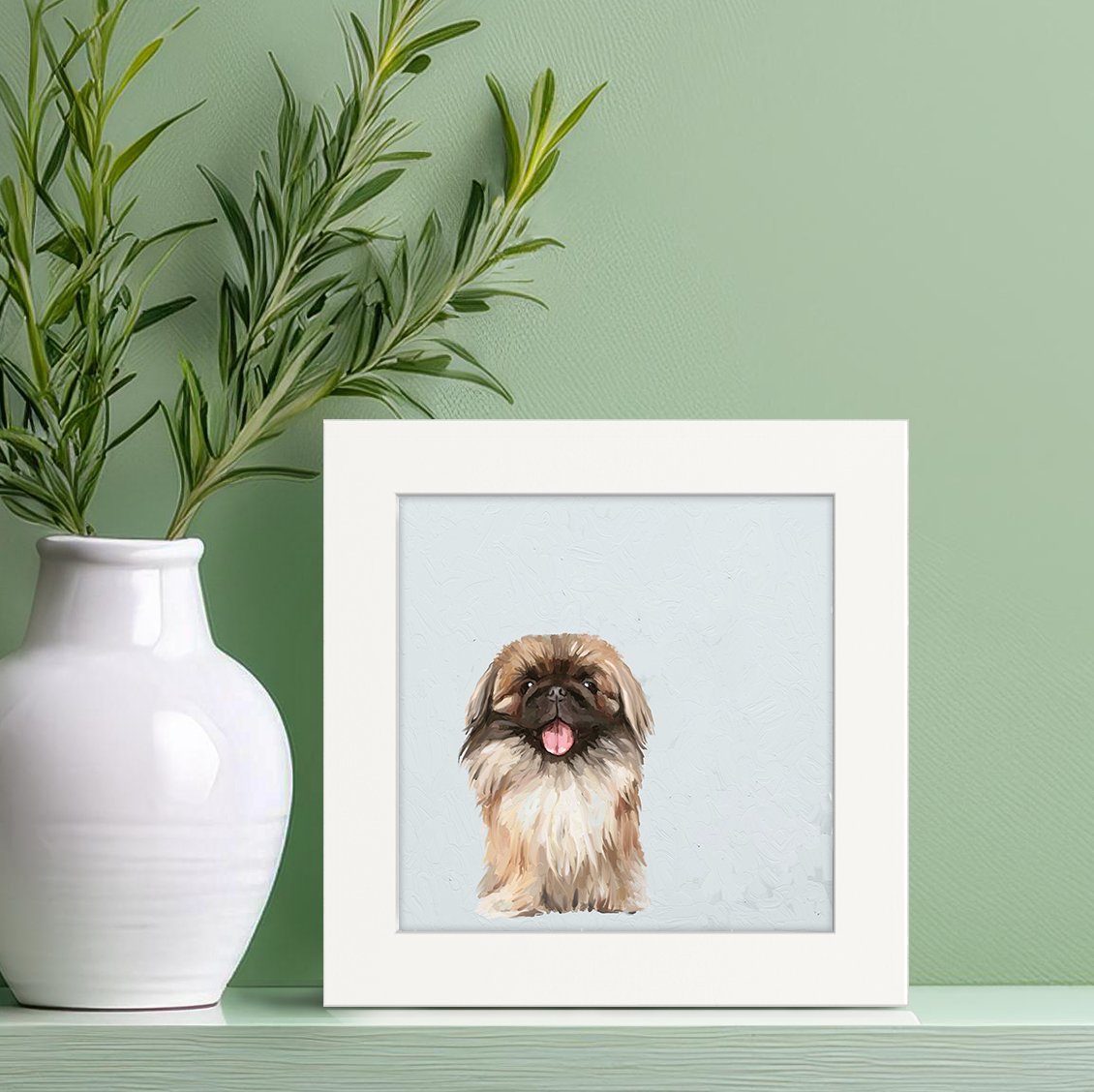 Best Friend - Pekingese Happy Square™