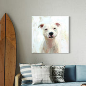 Pittie 2 Canvas Wrap
