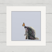 Porcupine Friend Happy Square