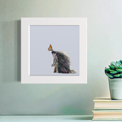 Porcupine Friend Happy Square