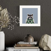 Raccoons Wear Sweatervests Happy Square™