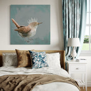 Royal Wren Canvas Wrap
