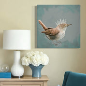 Royal Wren Canvas Wrap