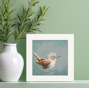 Royal Wren Happy Square