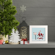 Santa Bear Happy Square