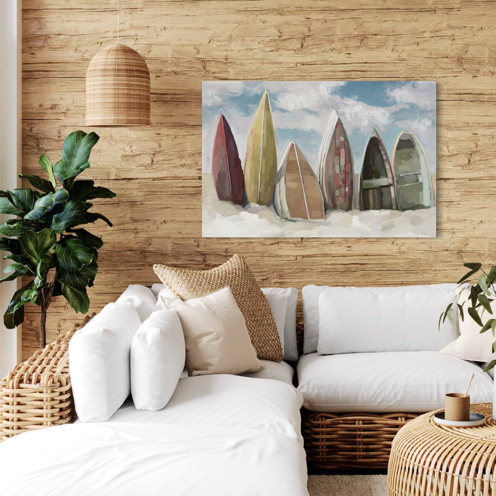 Seaside Maine Canvas Wrap