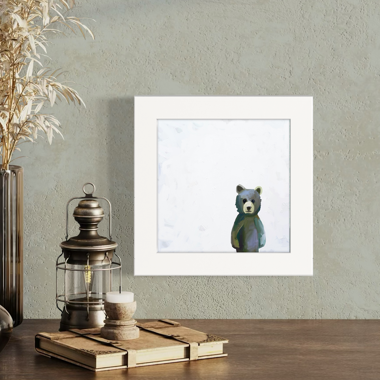 Small Bear Happy Square