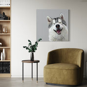 Best Friend - Husky Canvas Wrap