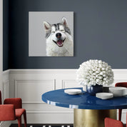 Best Friend - Husky Canvas Wrap