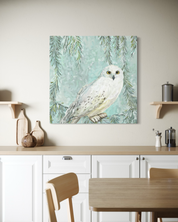Snowy Owl 3 Canvas Wrap