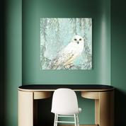 Snowy Owl 3 Canvas Wrap