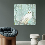 Snowy Owl 3 Canvas Wrap
