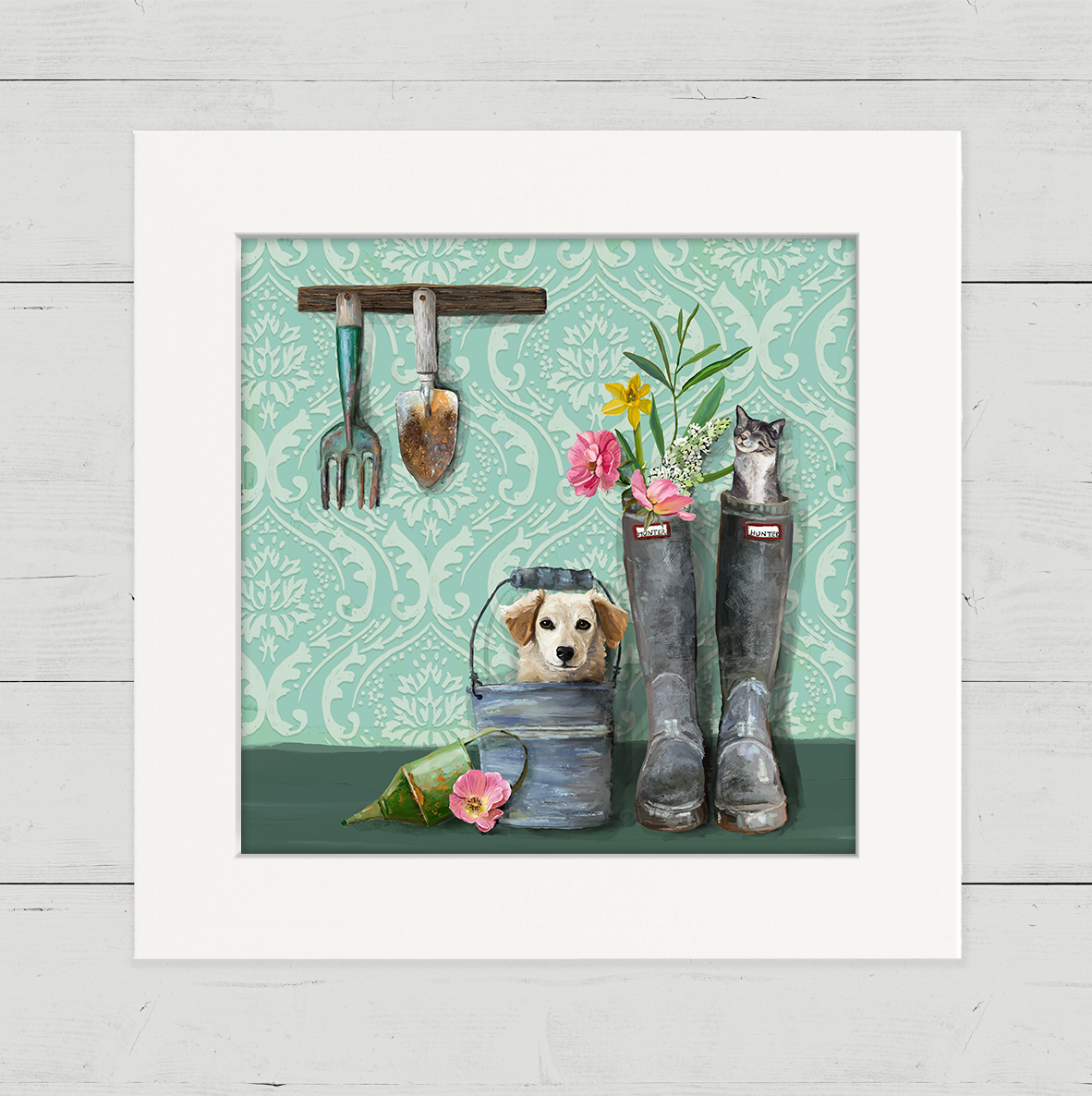 Spring Gardening Happy Square™