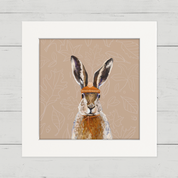 Thankful Bunny Happy Square