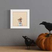 Thankful Fox Happy Square