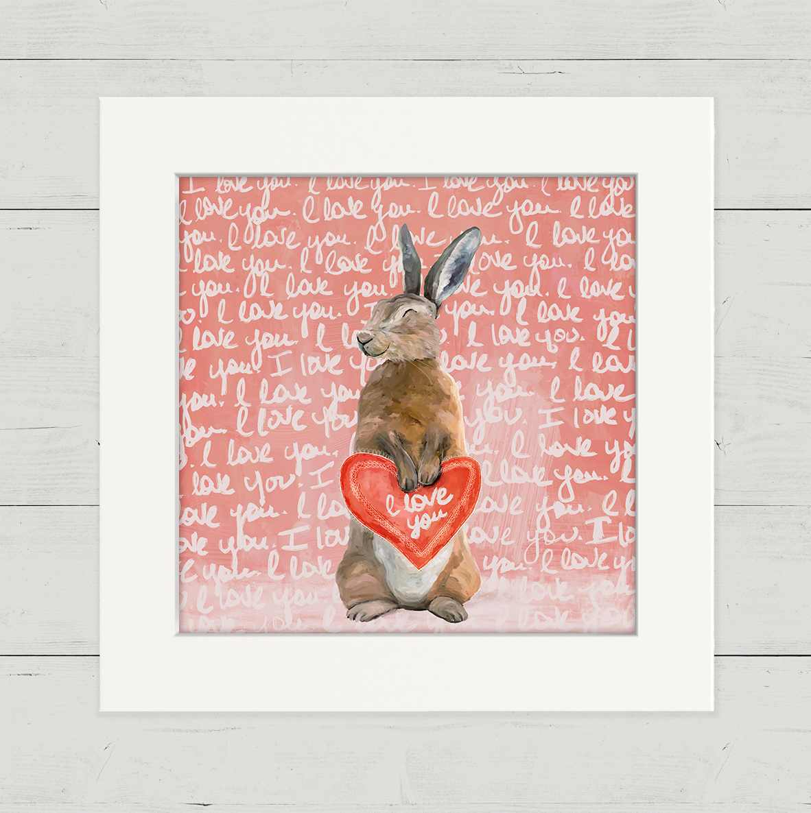 Valentine Bun Happy Square™
