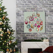 Vintage Ornaments 1 Canvas Wrap