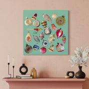 Vintage Ornaments 2 Canvas Wrap