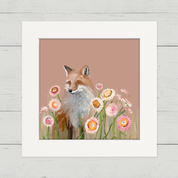 Wildflower Fox Happy Square™