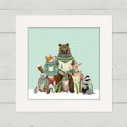 Woodland Choir Happy Square™