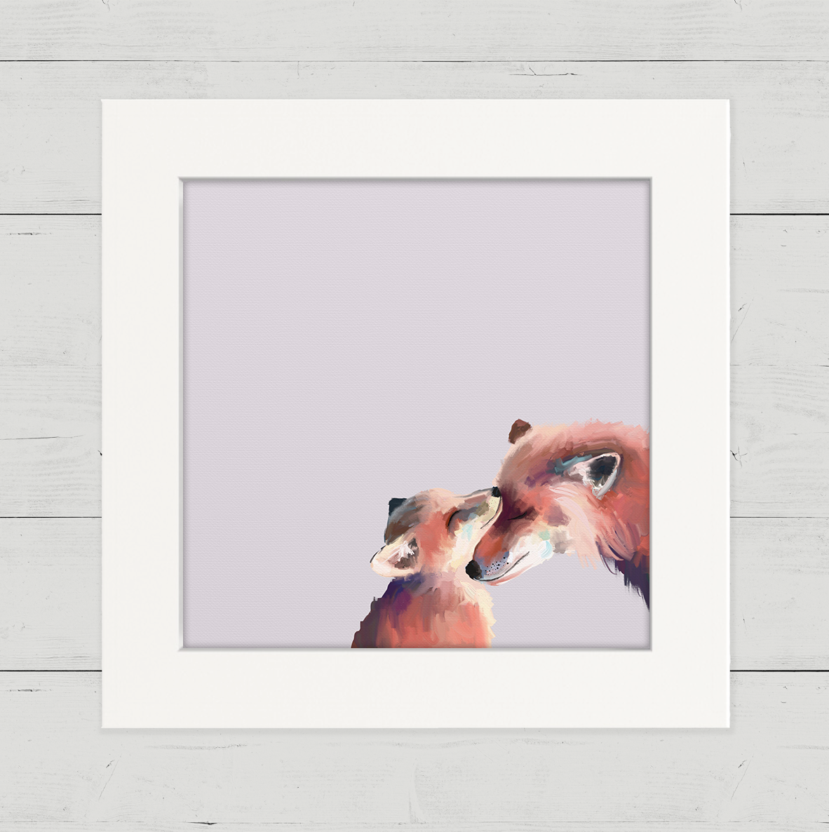 You and Me Fox Happy Square