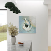 Abstract Oyster Canvas Wrap