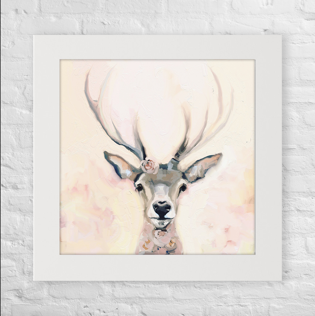 Adored Deer Happy Square™