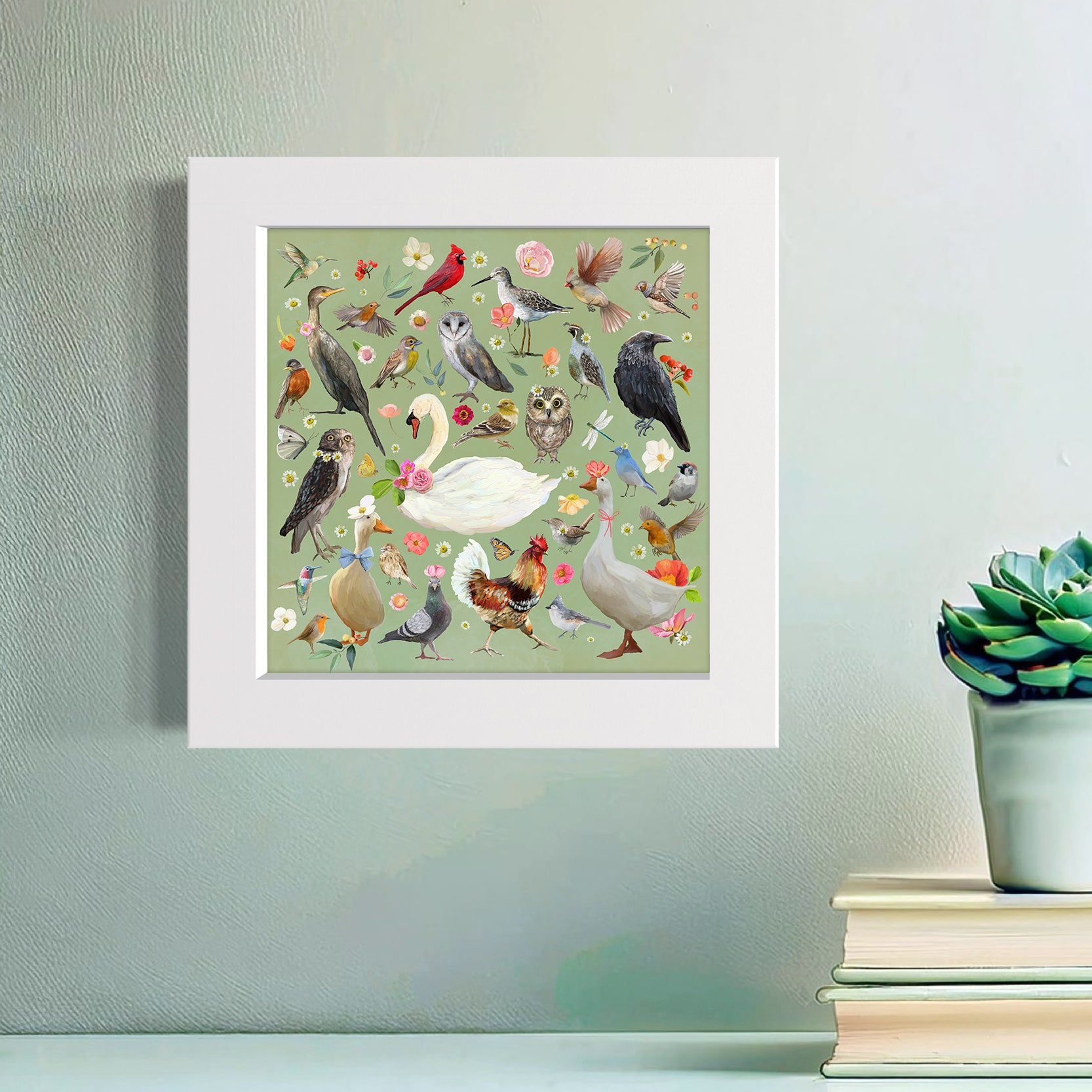 All the Birds Happy Square